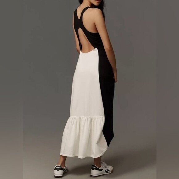 NWT Size S - Anthropologie Cotton Racer Midi Dress (NWT US$ 110) - Picture 10 of 14